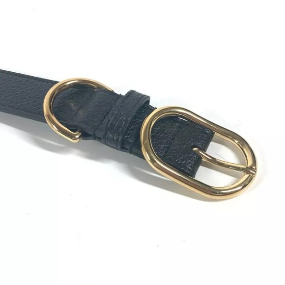 GUCCI 695256 GG Large/Extra Large Pet Dog Collar Black/GoldHardware Unused - Picture 11 of 16